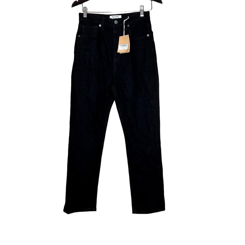 Reformation women's size 29 jeans Liza Utra High-Rise slim straight cropped